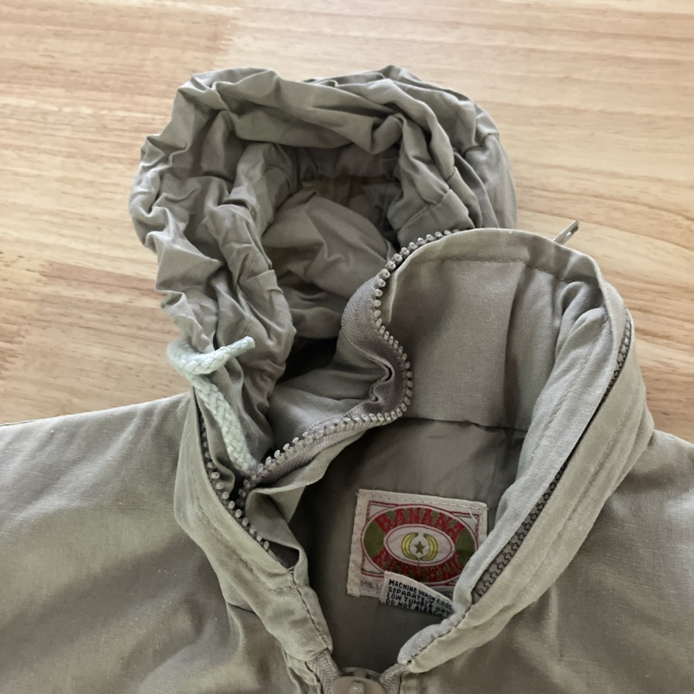 Banana Republic Safari Vintage 80s Utility Vest Travel, Fishing, Hunting Medium - Picture 3 of 7